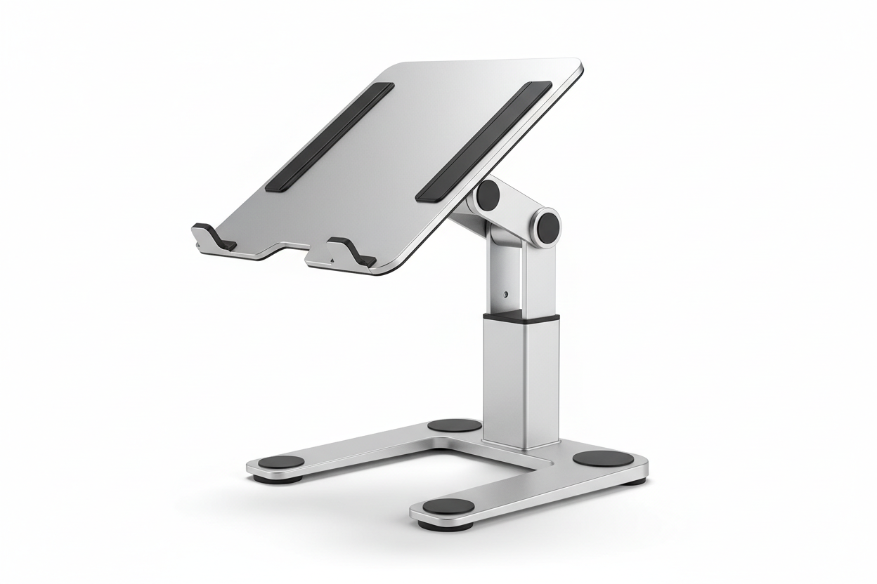 Laptopständer Aluminium Frontansicht