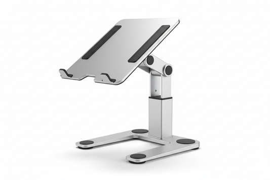 Laptopständer Aluminium Frontansicht