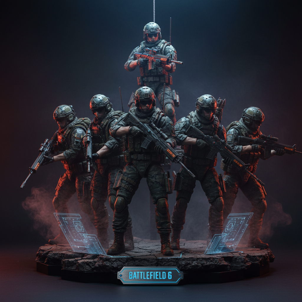 Battlefield 6 Sammelfiguren 5er Set
