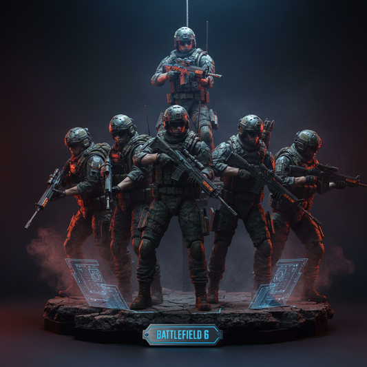 Battlefield 6 Sammelfiguren 5er Set