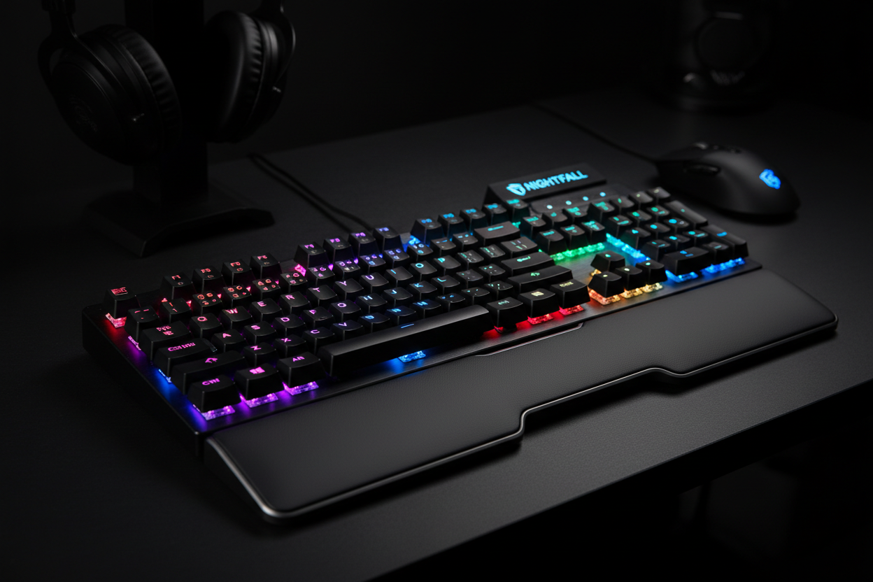 Mechanische Gaming-Tastatur mit RGB