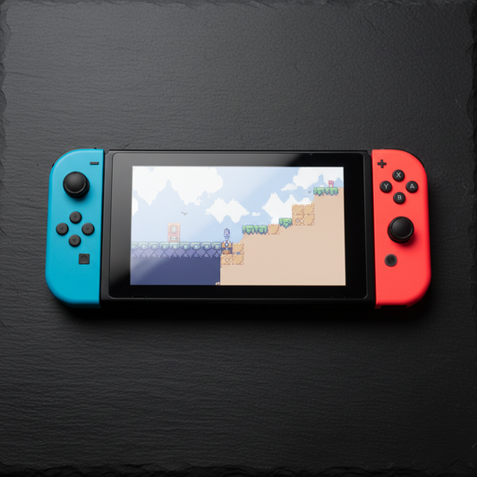 Nintendo Switch Konsole mit 2 Joy-Con Controllern
