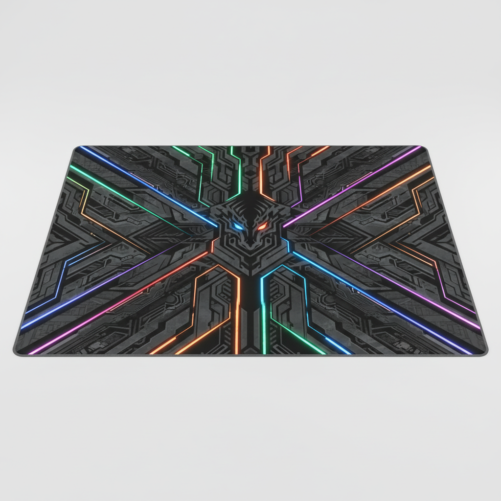 Gaming Teppich XXL von oben