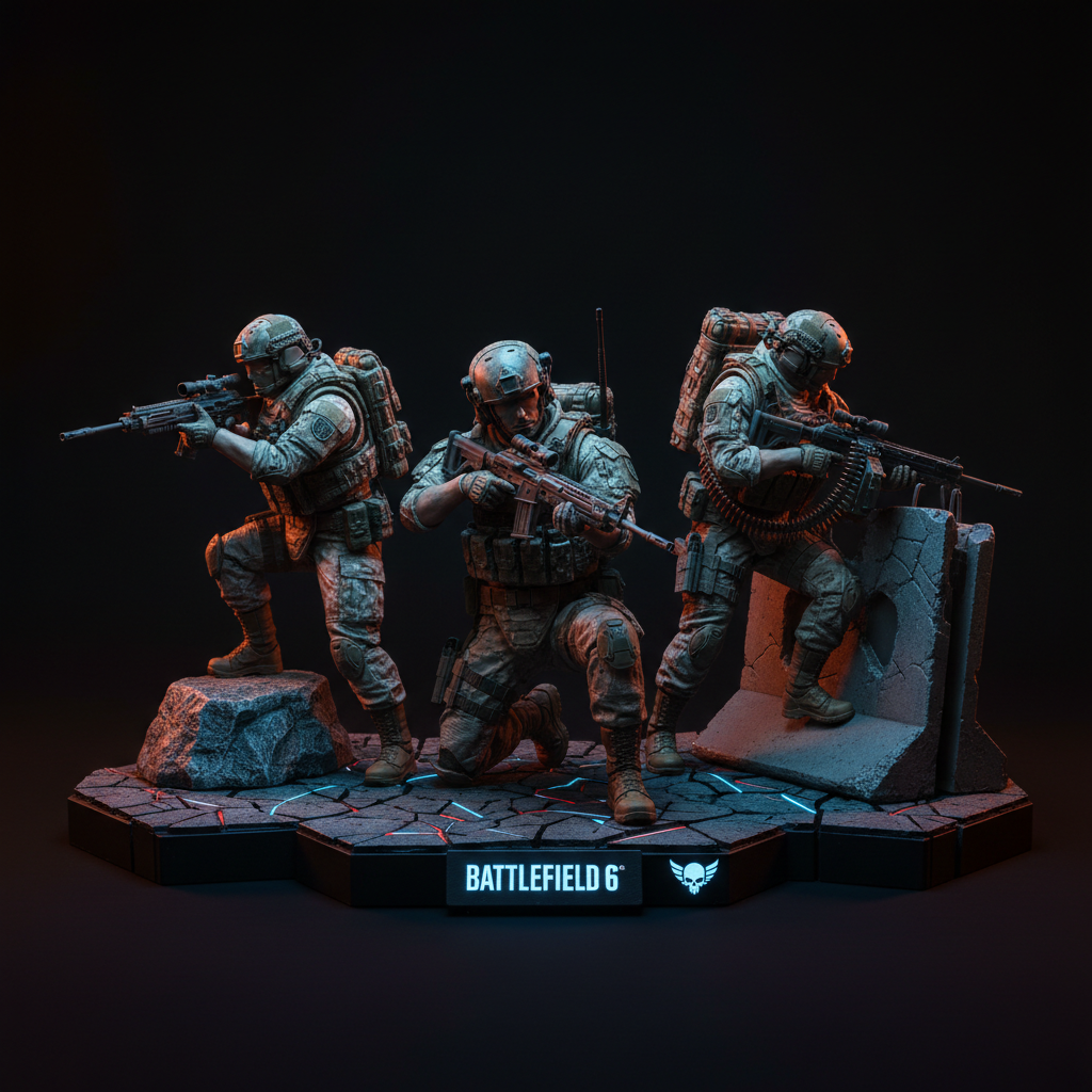Battlefield 6 Sammelfiguren 3er Set