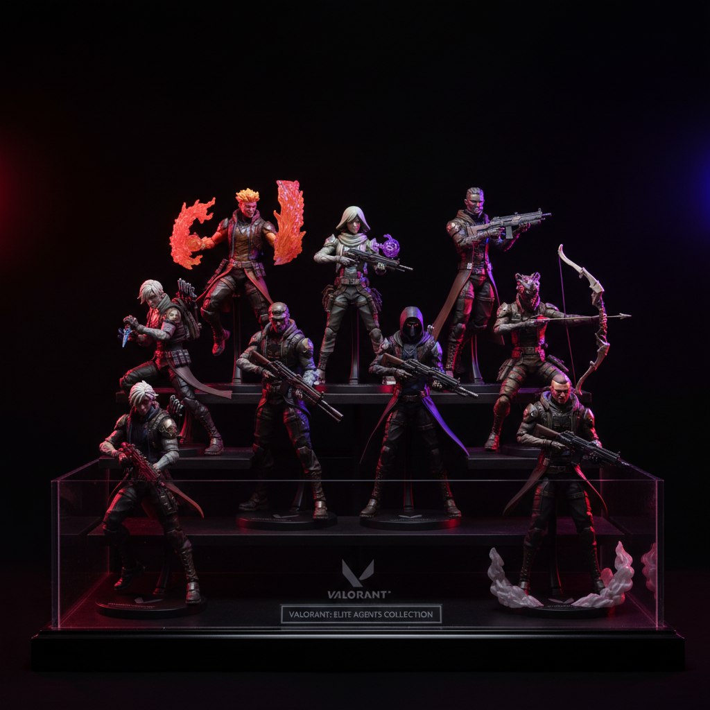Valorant PS5 Figuren 10er Set
