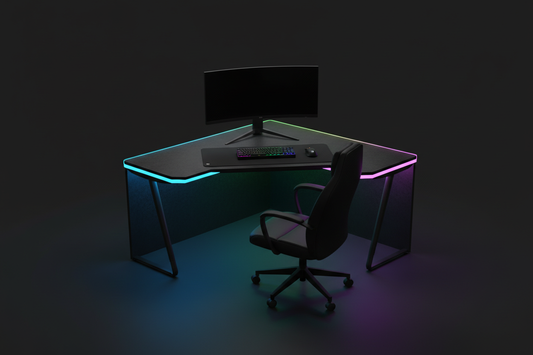Gaming Tisch Klein – Frontansicht