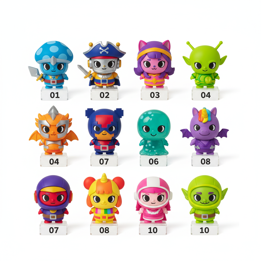 Steal A Brainrot PS5 Figuren 10er Set