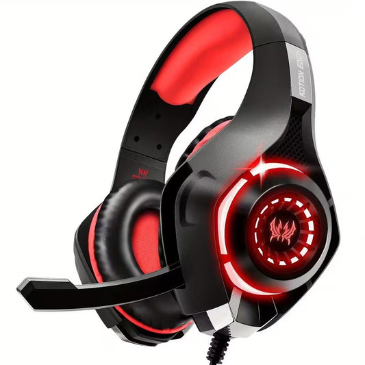 Gaming Headset mit Mikrofon für PS4, PS5, Xbox & PC – Surround-Sound, Noise-Cancelling, 3,5mm