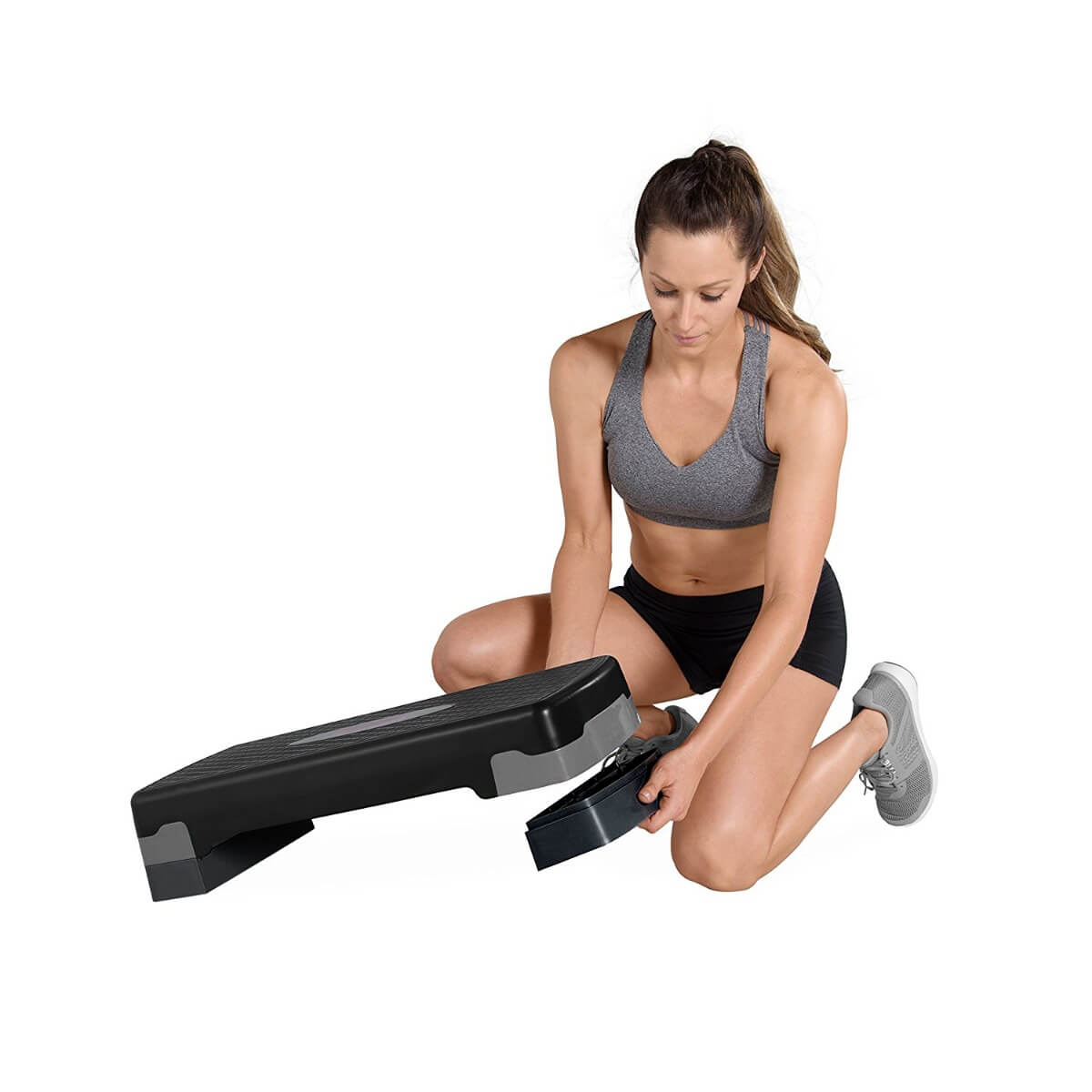 Fitness Stepper – 2 Höhenstufen | 3 kg | Home & Gym